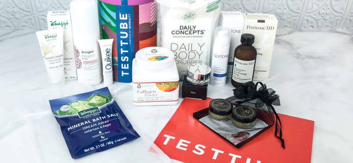 New Beauty Test Tube November 2018 Subscription Box Review