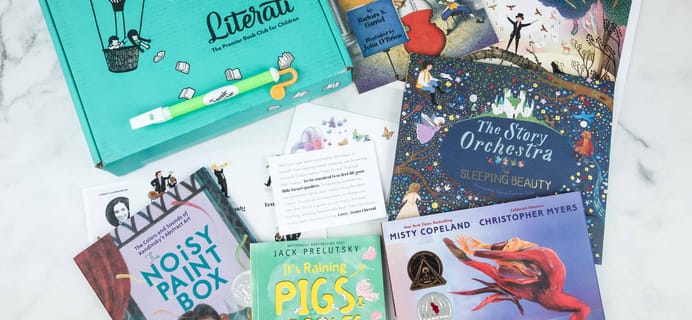 Literati Kids Club Nova Box Review + Coupon – October 2018