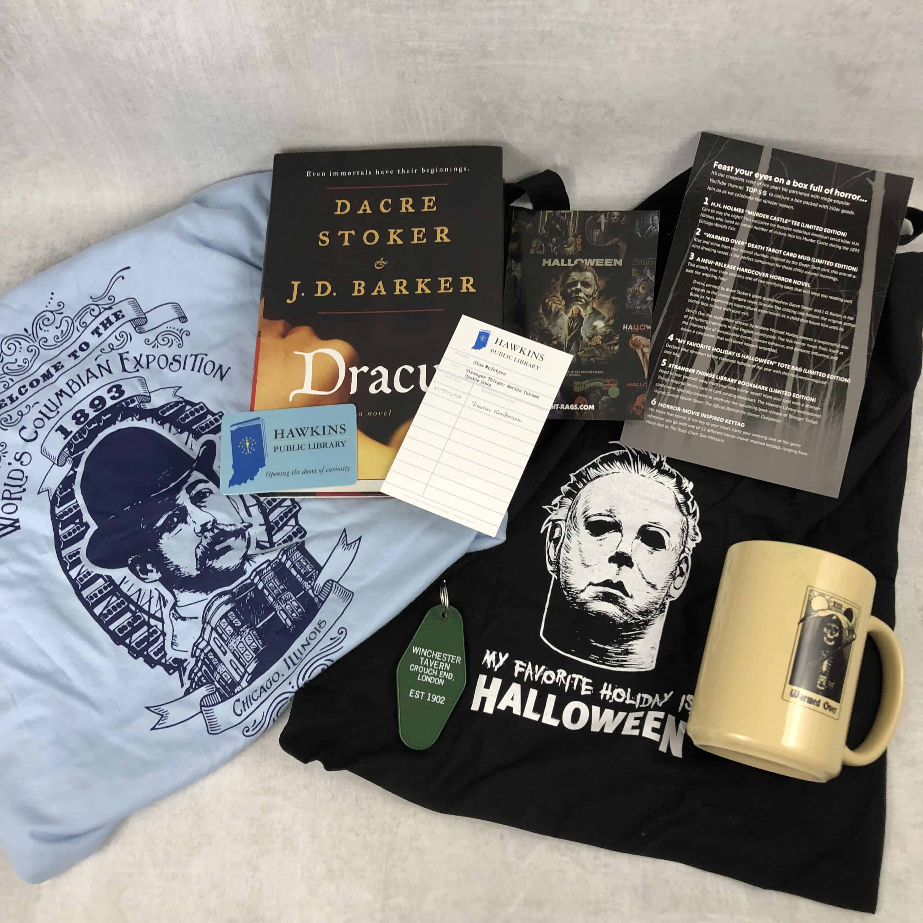 Creepy Crate December 2018 Subscription Box Review + Coupon