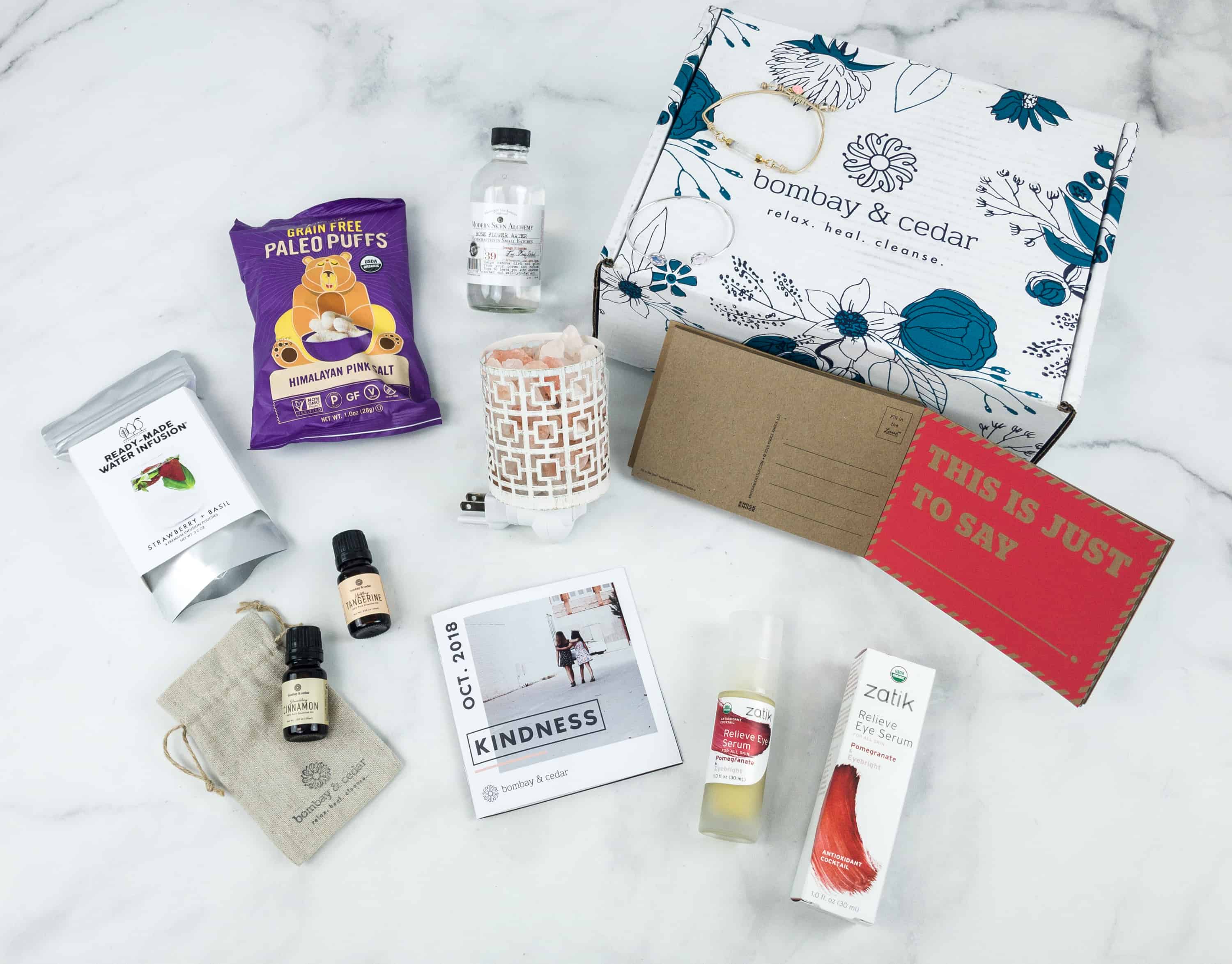 Bombay & Cedar October 2018 Subscription Box Review + Coupon