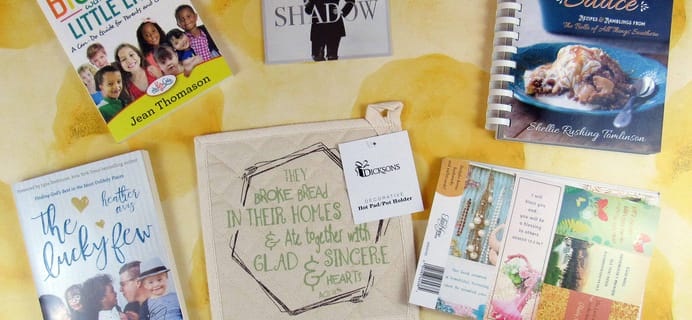 Bette’s Box of Blessings Subscription Box September 2018 Review + Coupon