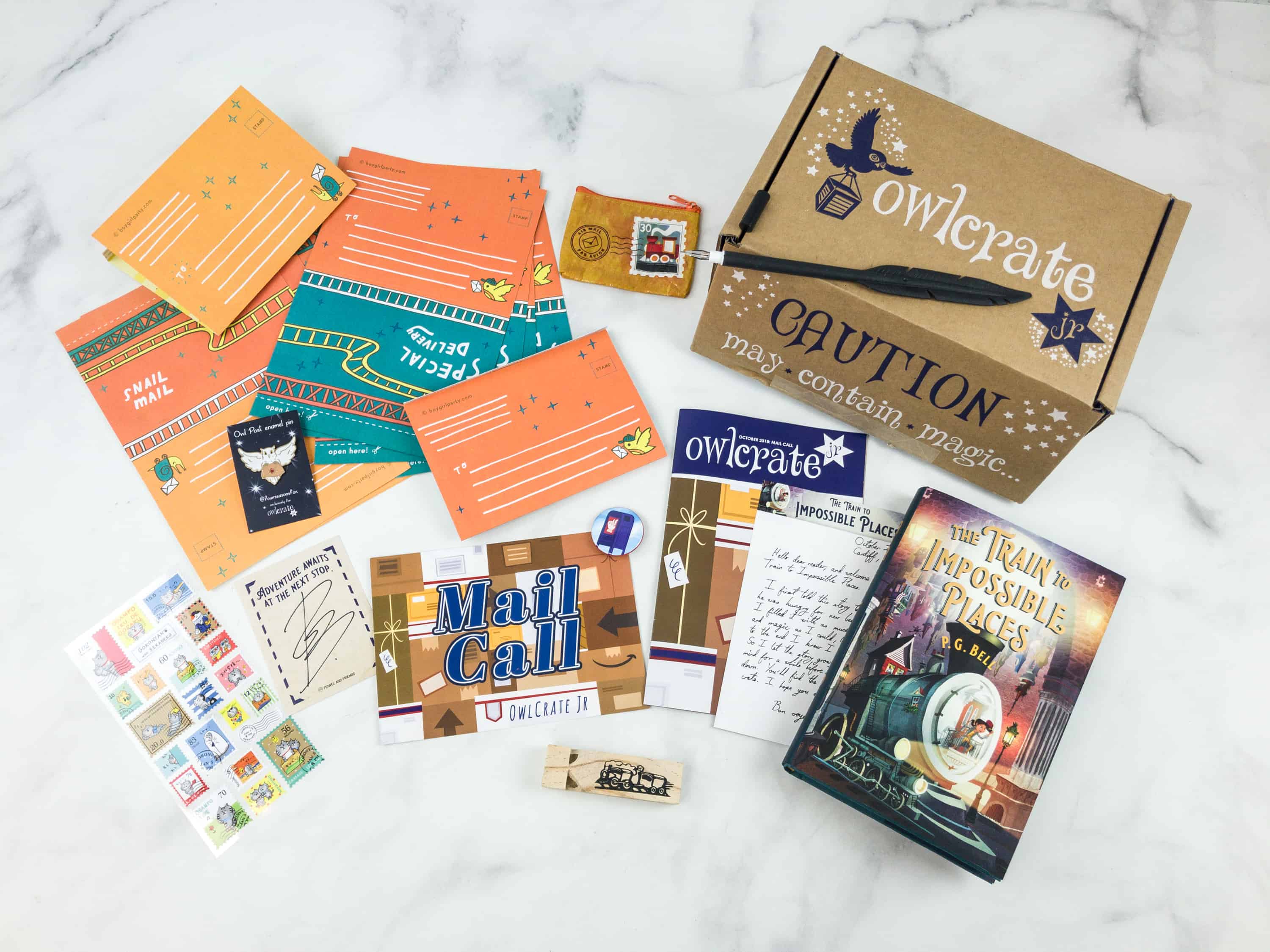 OwlCrate Jr. October 2018 Box Review & Coupon