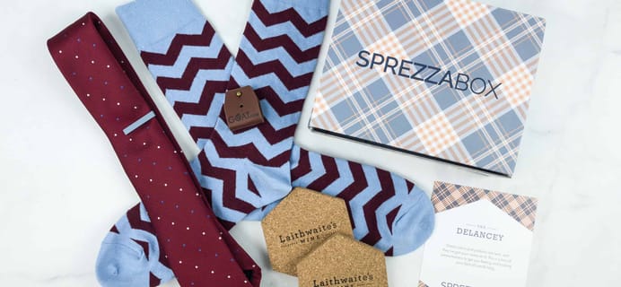 SprezzaBox October 2018 Subscription Box Review + Coupon