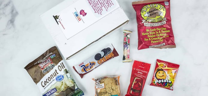 Something Snacks October 2018 Subscription Box Review