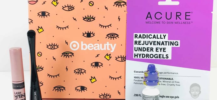 Target Beauty Box Review October 2018 – HELLO BRIGHT EYES!