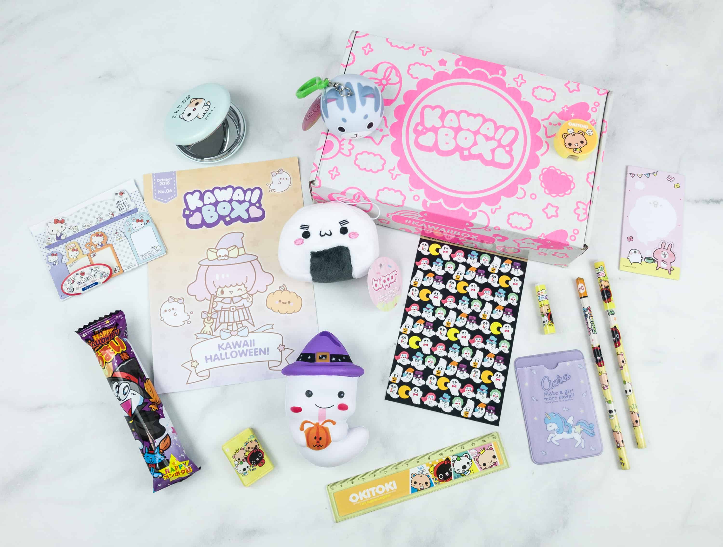 Kawaii Box October 2018 Subscription Box Review