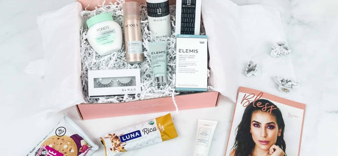 Bless Box September 2018 Subscription Box Review & Coupon