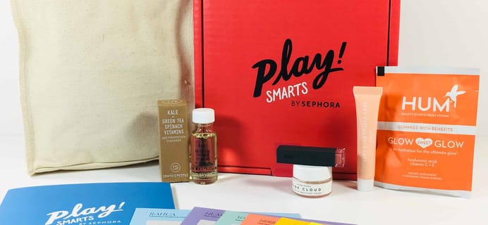 PLAY! by Sephora PLAY! SMARTS – Superfoods: Inner & Outer Beauty Box October 2018 Review