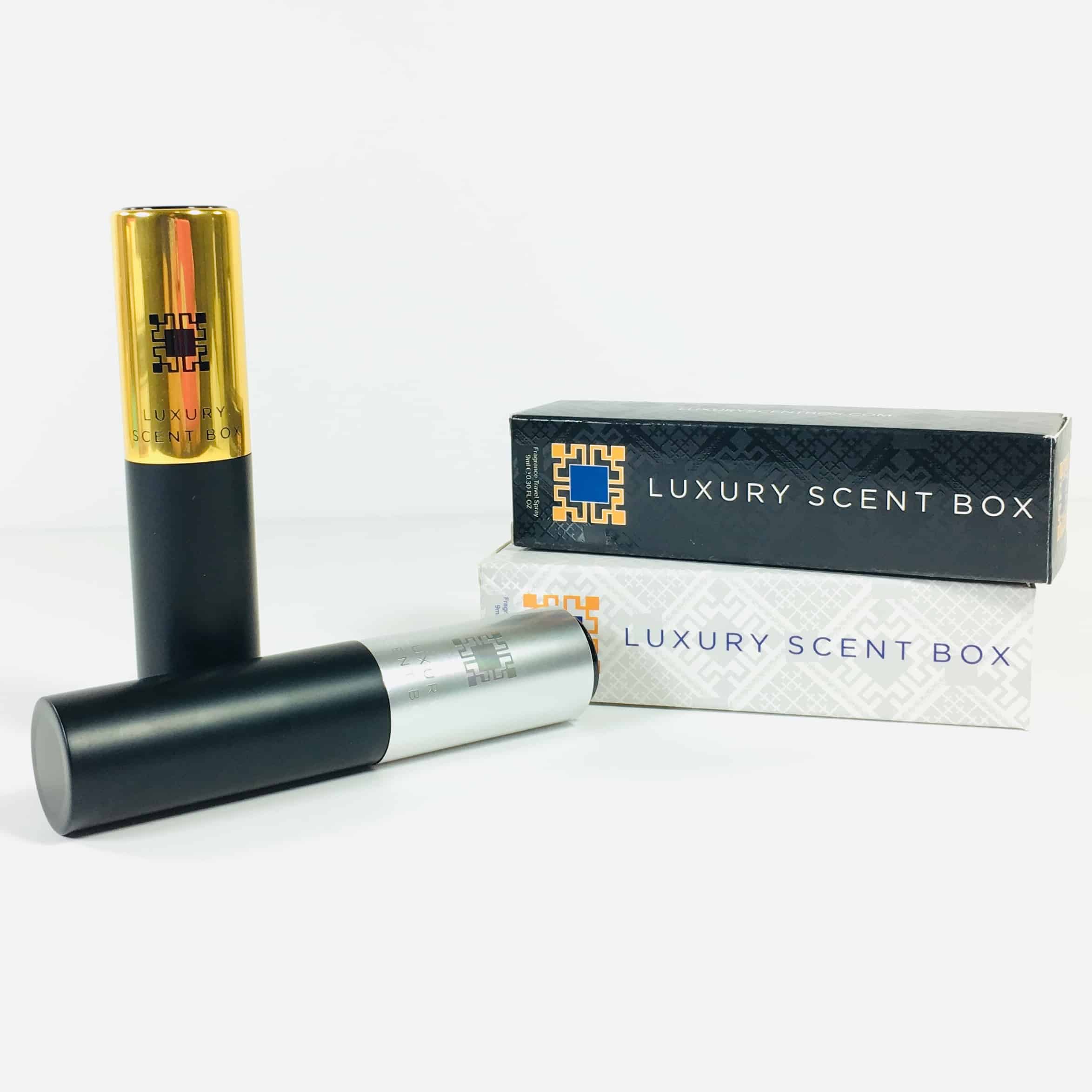 Luxury Scent Box Subscription Box Review + Coupon – October 2018