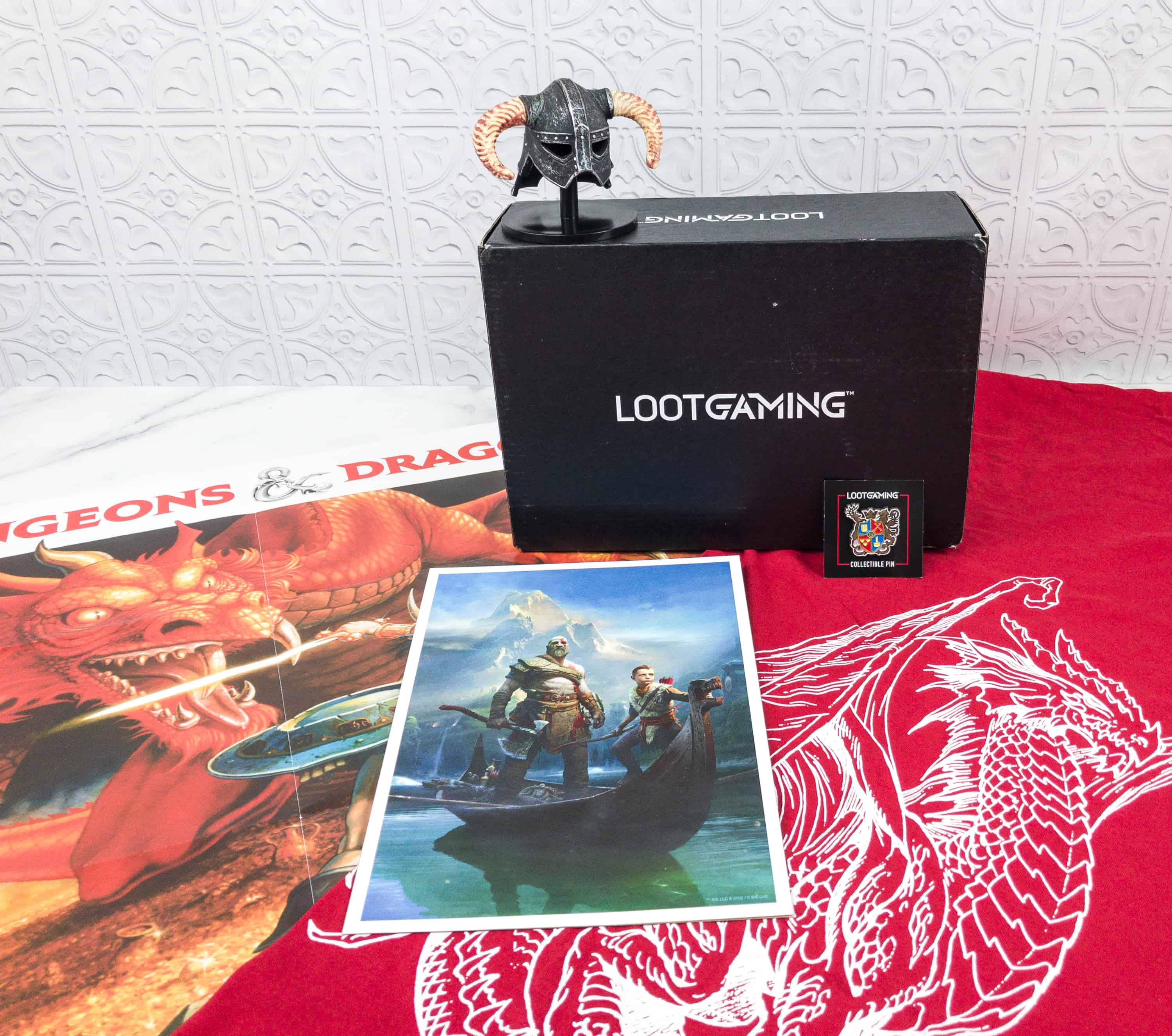 Loot Gaming August 2018 Subscription Box Review & Coupon - Hello