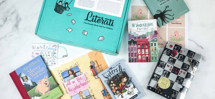 Literati Kids Club Sage Box Review + Coupon – September 2018