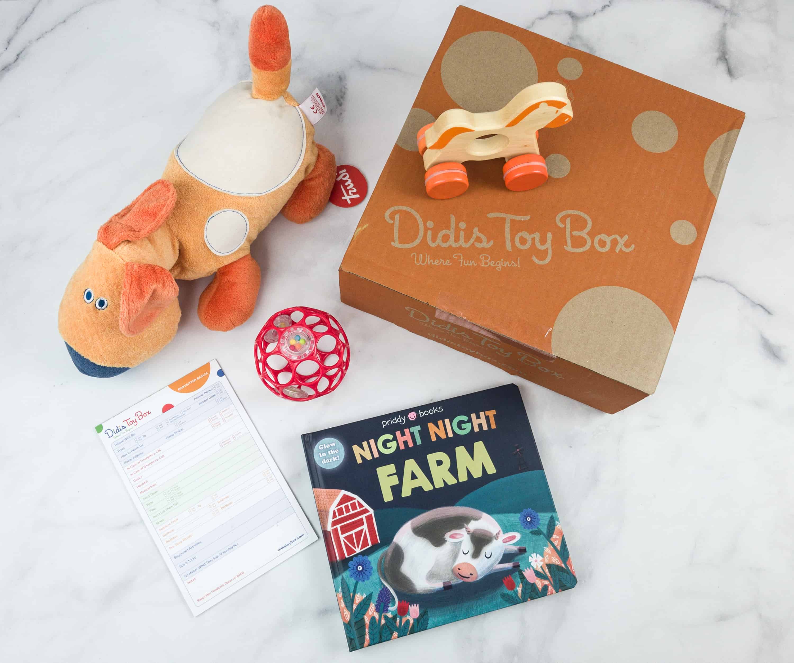 Didis Toy Box October 2018 Subscription Box Review & Coupon