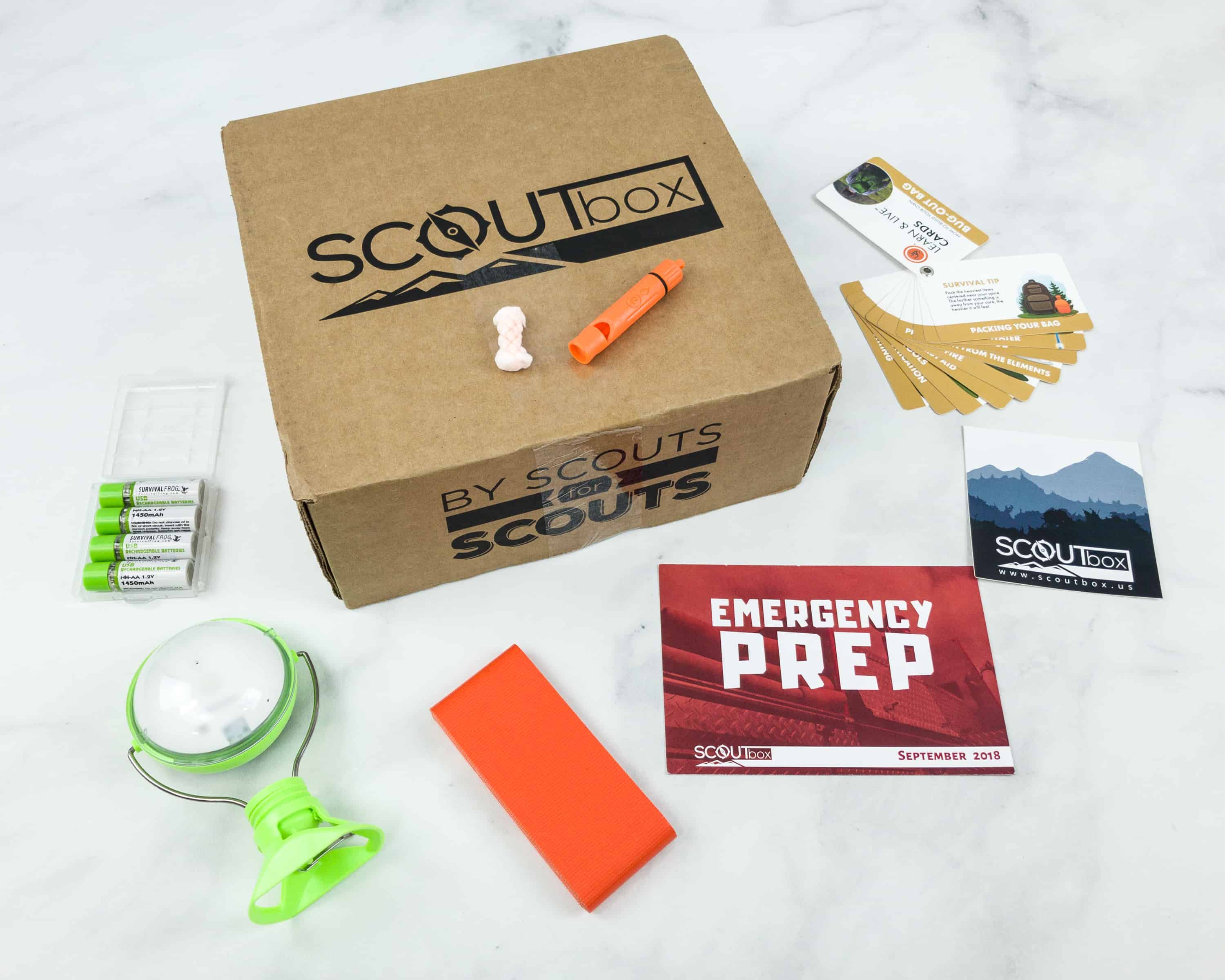 SCOUTbox September 2018 Subscription Box Review + Coupon