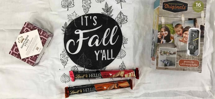 Peaches and Petals October 2018 Subscription Box Review & Coupon