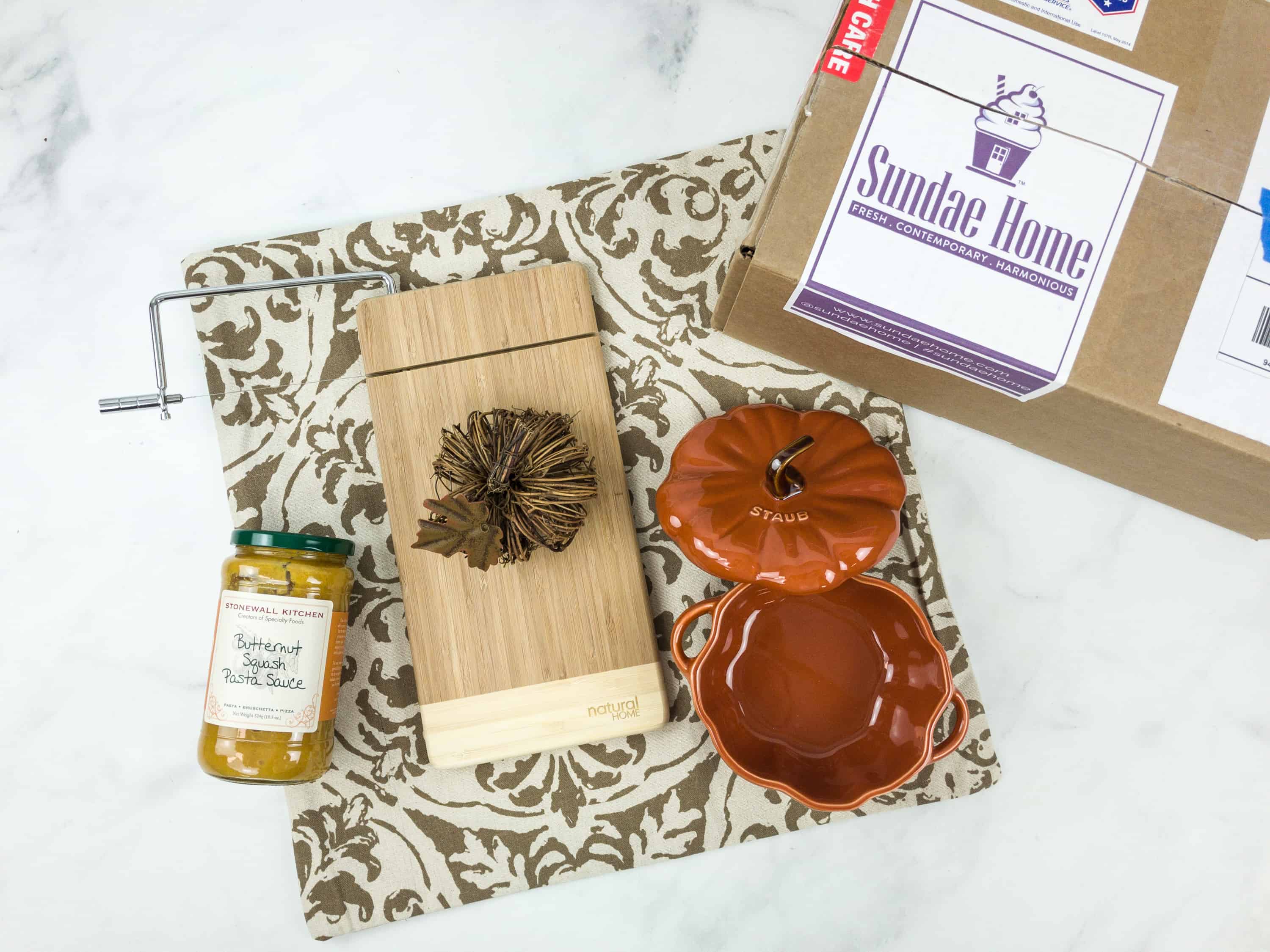 Sundae Home September-October 2018 Subscription Box Review + Coupon