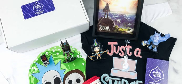 Geek Gear Box Special Edition October 2018 Subscription Box Review + Coupon