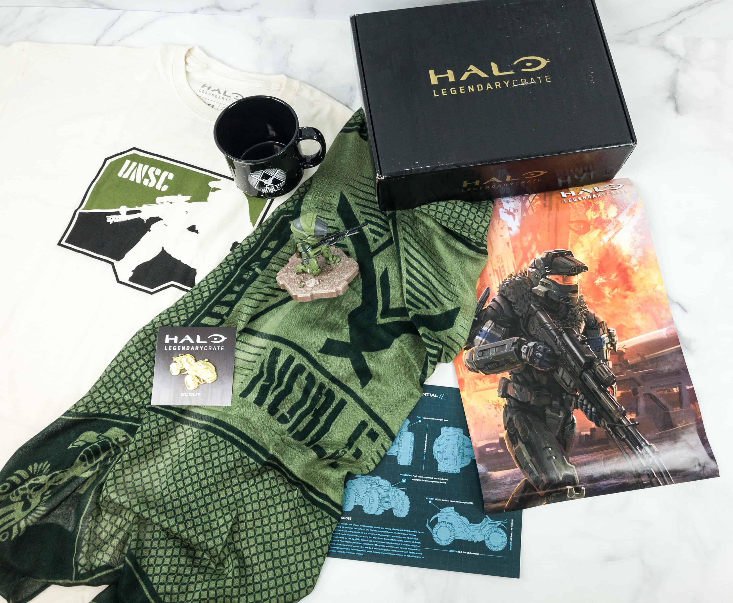 Halo Legendary Crate October 2018 Subscription Box Review + Coupon