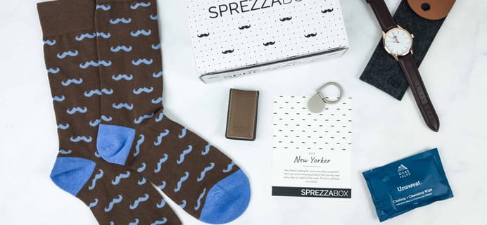 SprezzaBox November 2018 Subscription Box Review + Coupon