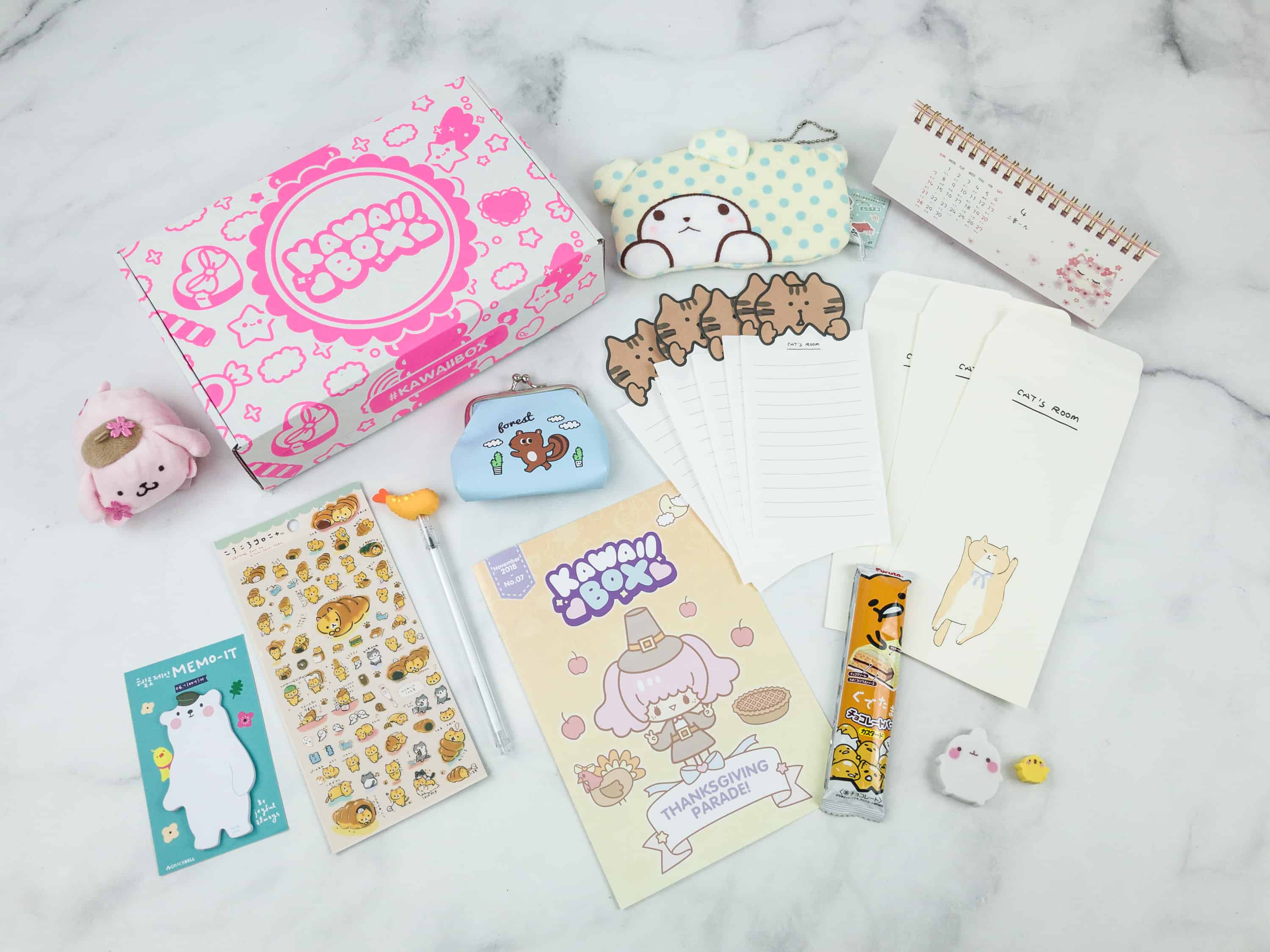 Kawaii Box November 2018 Subscription Box Review
