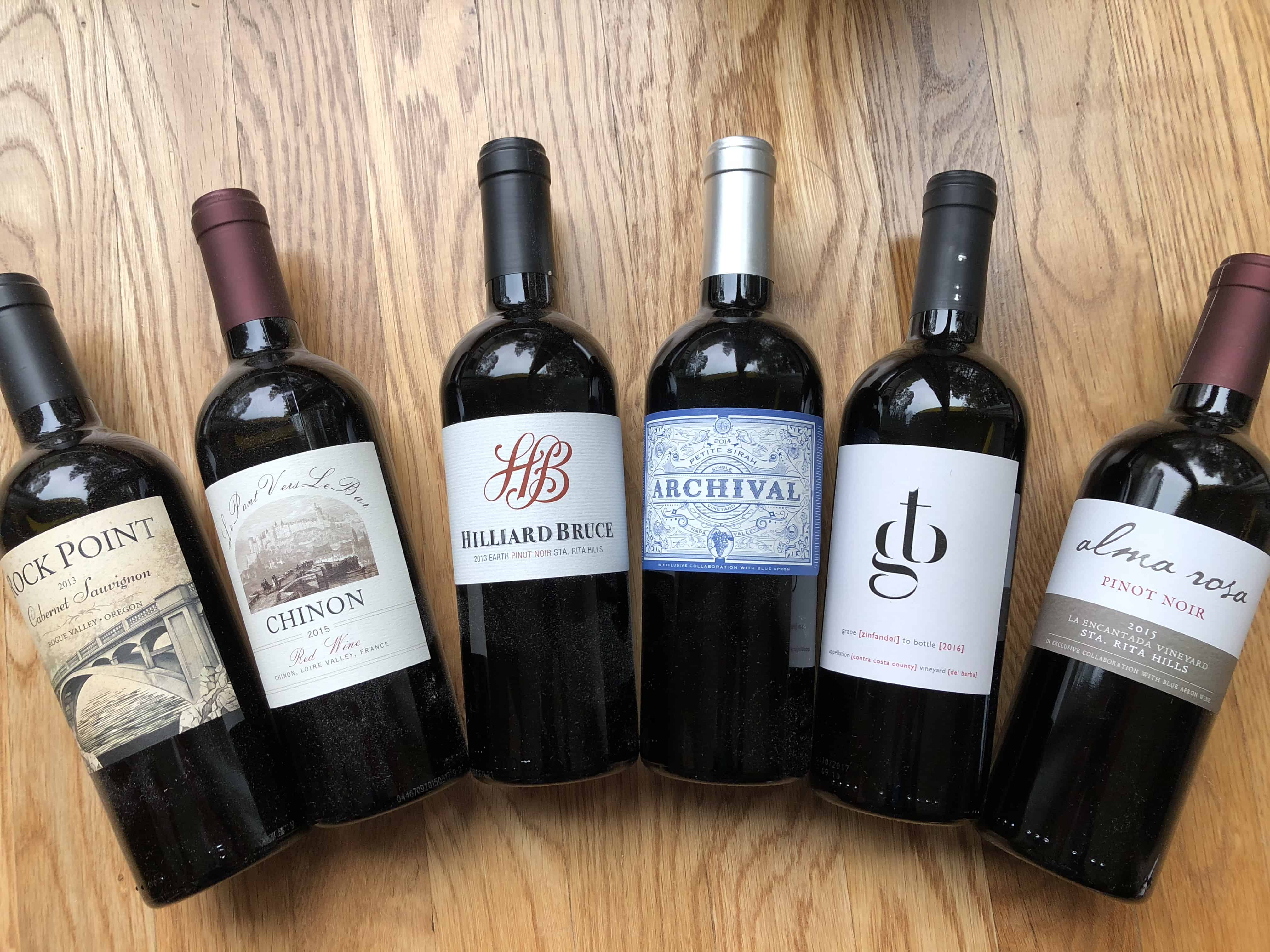 Blue Apron Wine Subscription Box Review – November 2018