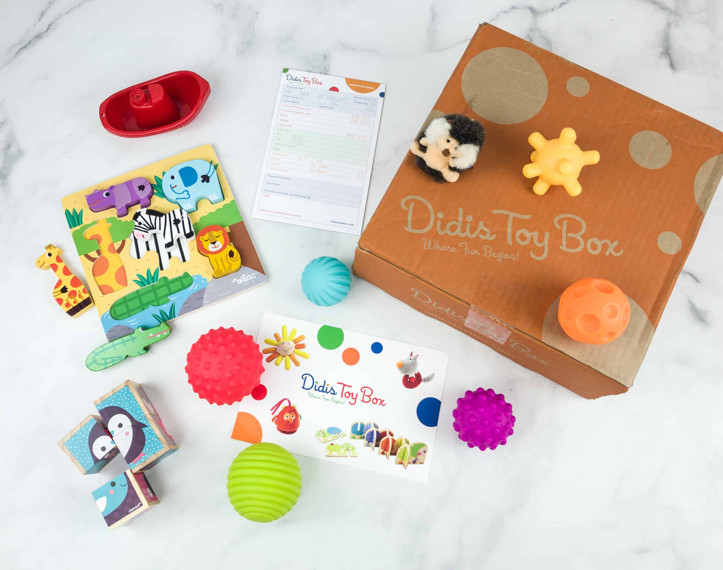Didis Toy Box November 2018 Subscription Box Review & Coupon