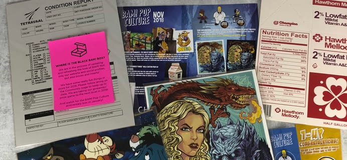 The BAM! Box November 2018 Subscription Box Review & Coupon