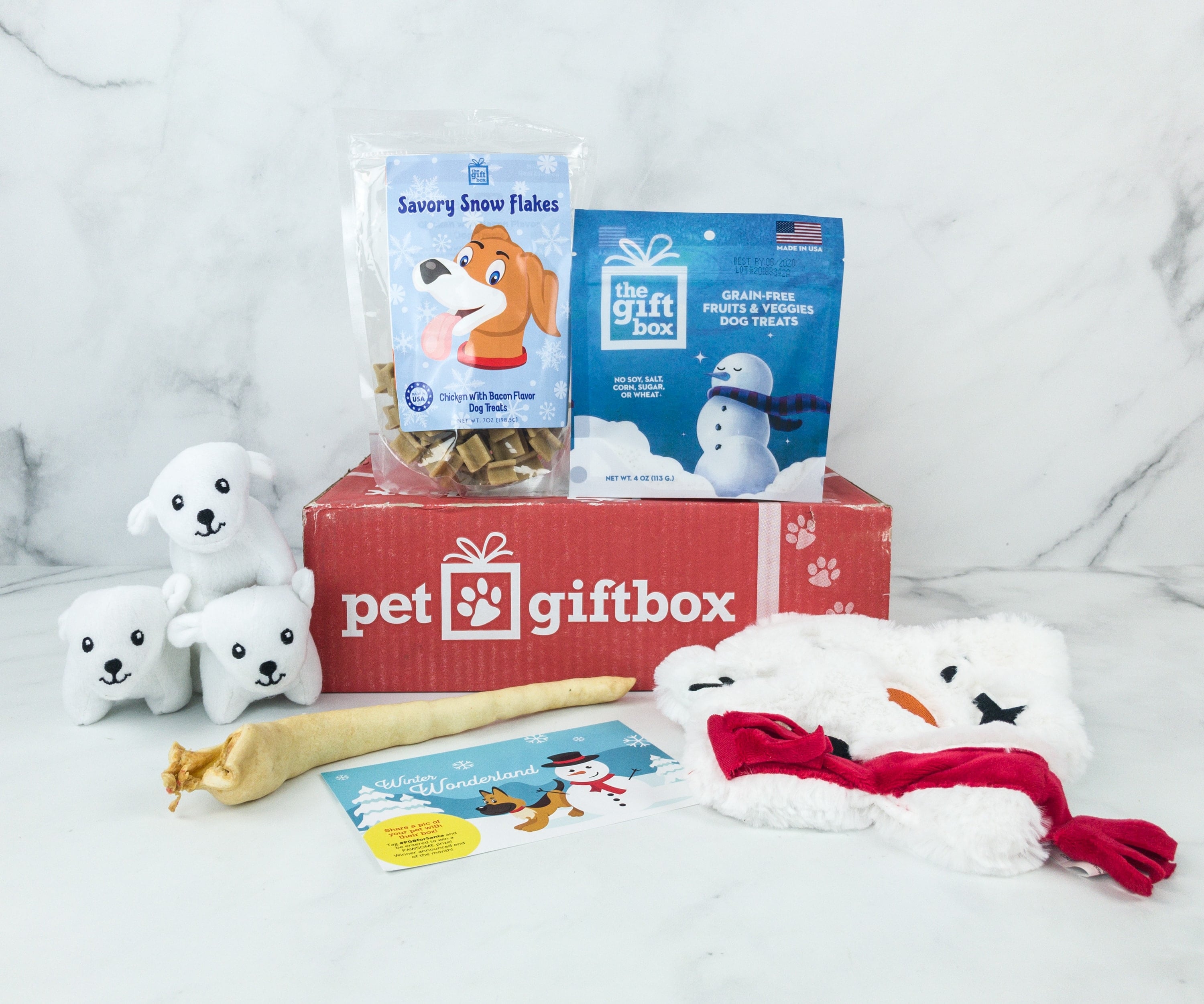 PetGiftBox December 2018 Subscription Box Review + 50% Off Coupon