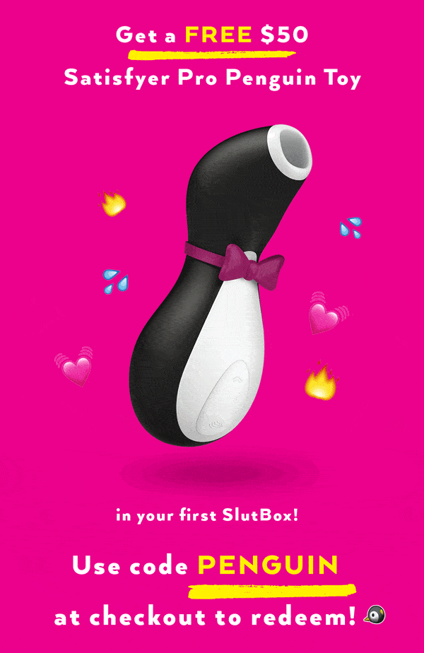 Slutbox Coupon: Free Satisfyer Pro Penguin With First Box!