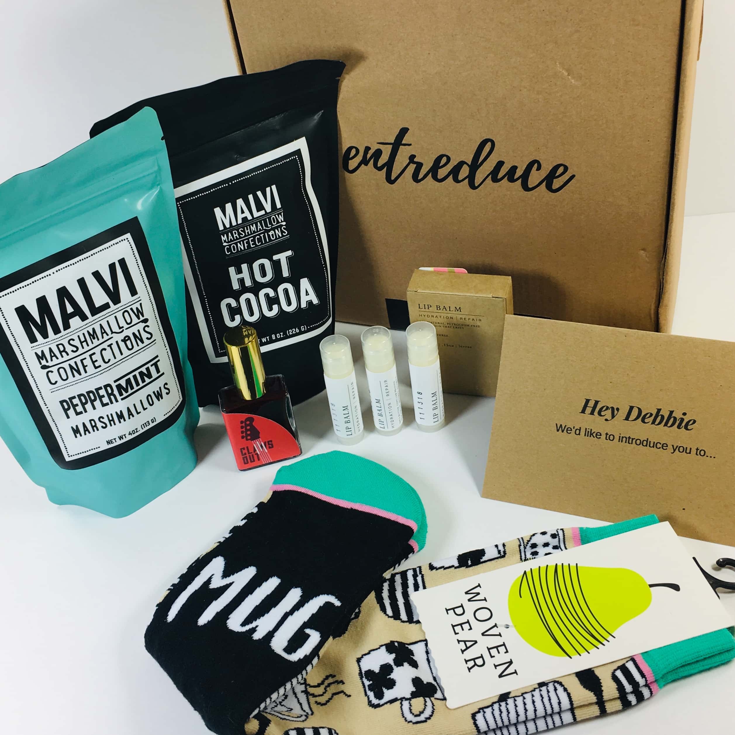 Entreduce December 2018 Subscription Box Review + Coupon!