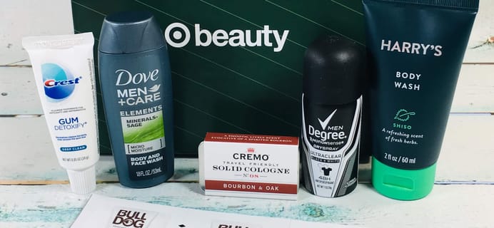 Target Beauty Box for Men Review December 2018
