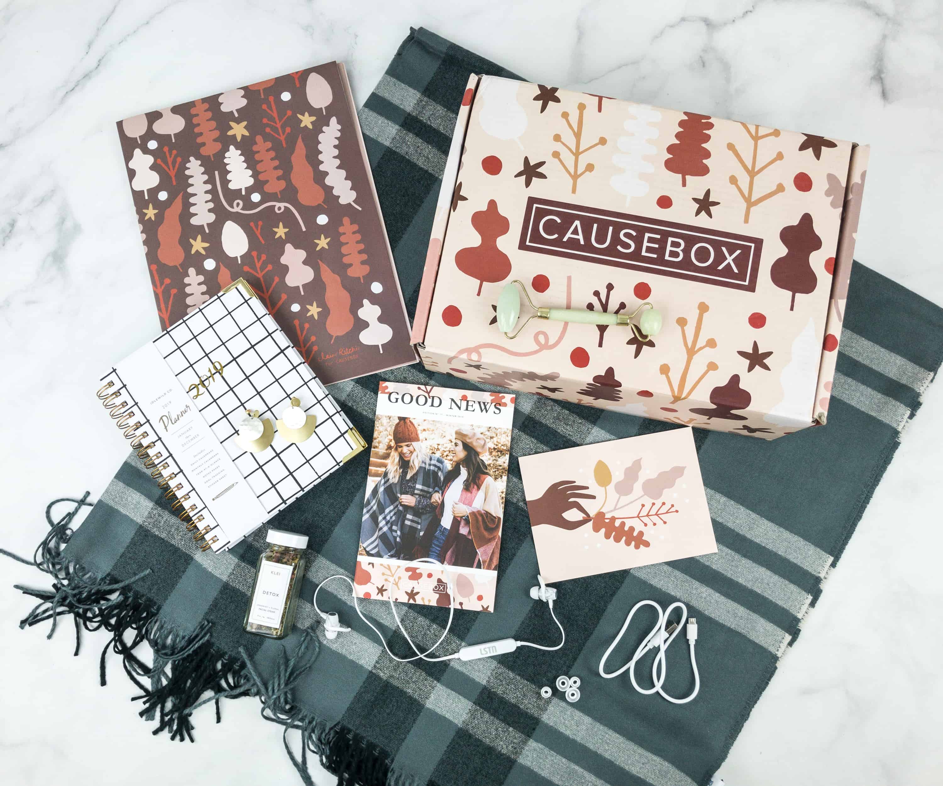 CAUSEBOX Winter 2018 Subscription Box Review + Coupon
