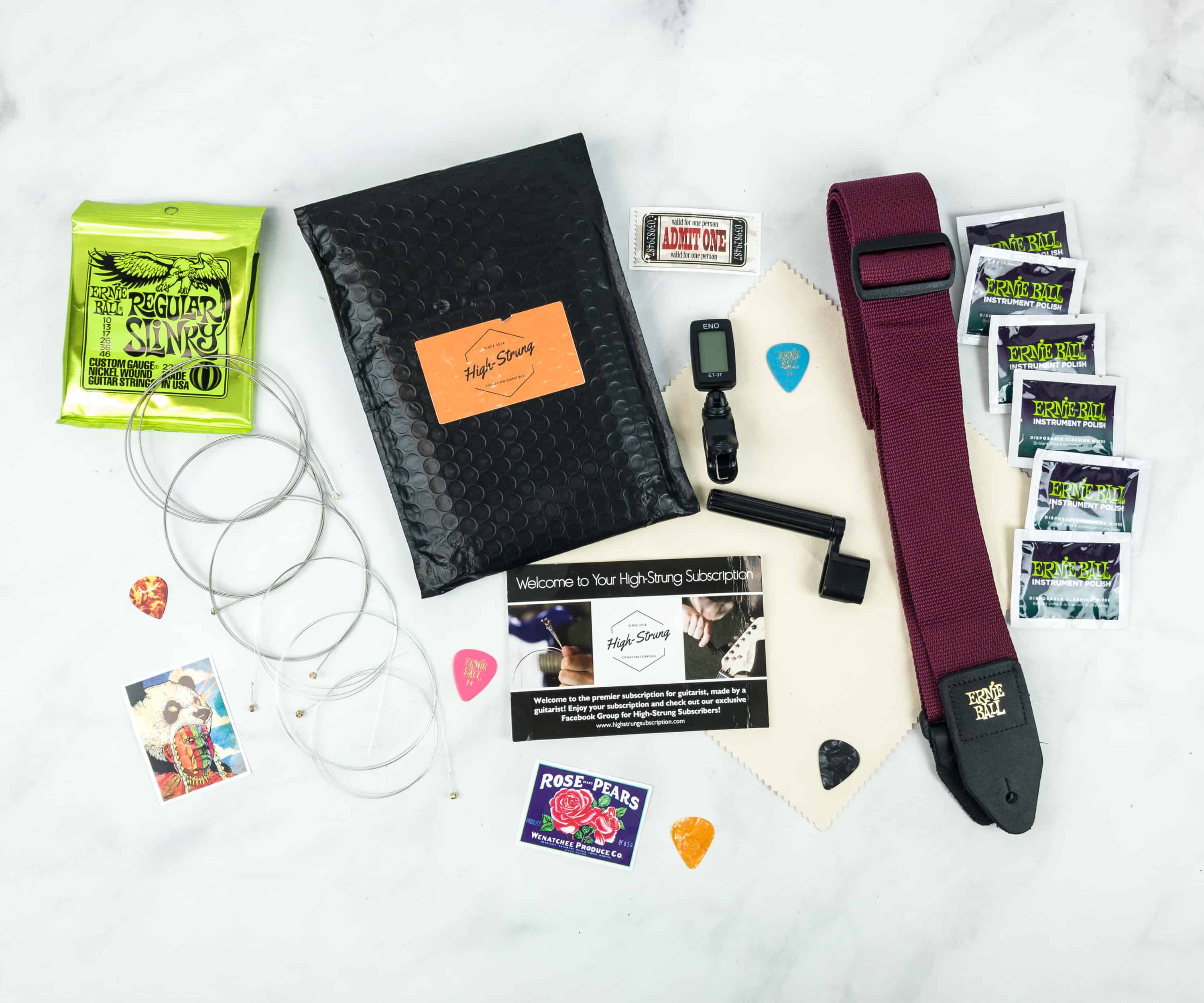 High-Strung Subscription December 2018 Subscription Box Review + Coupon