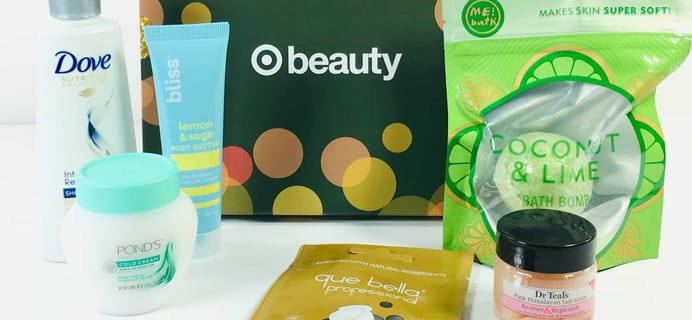 Target Beauty Box Review December 2018 – HELLO GLOW