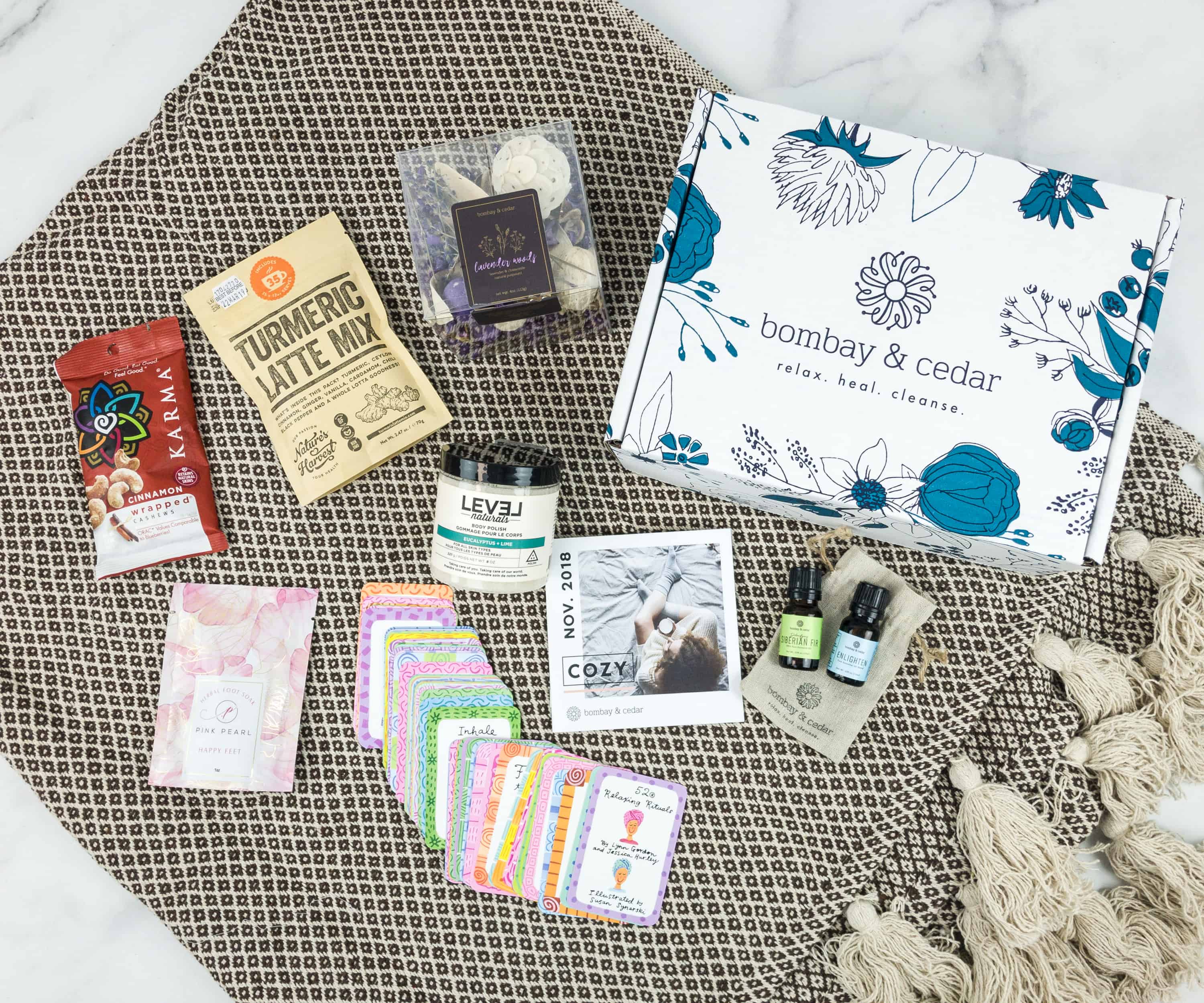 Bombay & Cedar November 2018 Subscription Box Review + Coupon