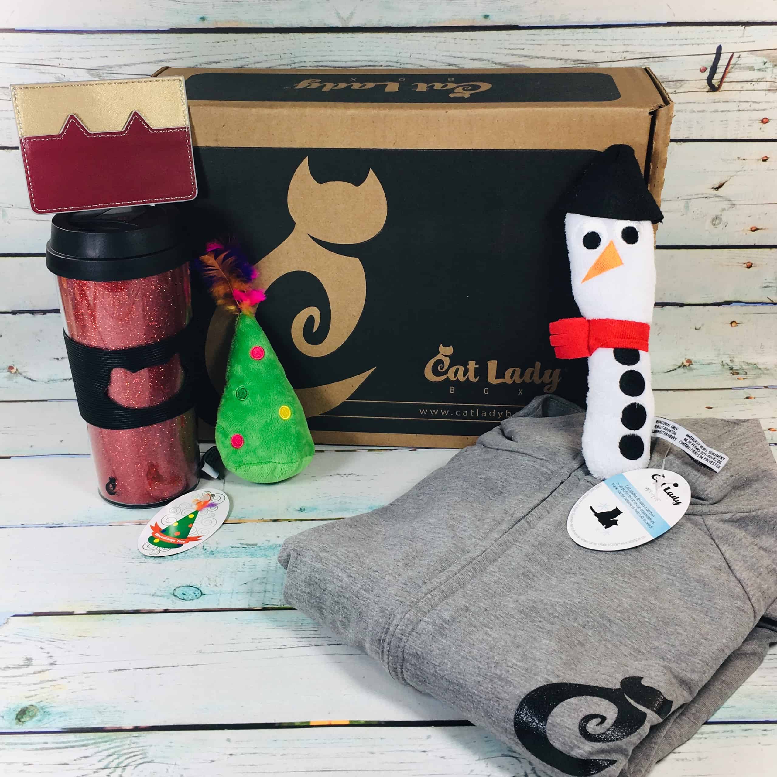 Cat Lady Box December 2018 Subscription Box Review + Coupon