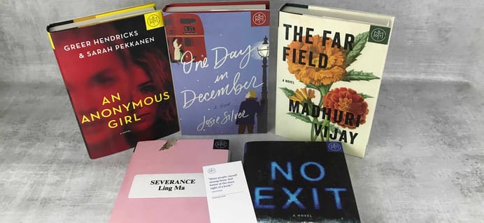 Book of the Month December 2018 Subscription Box Review + First Book $5 Coupon