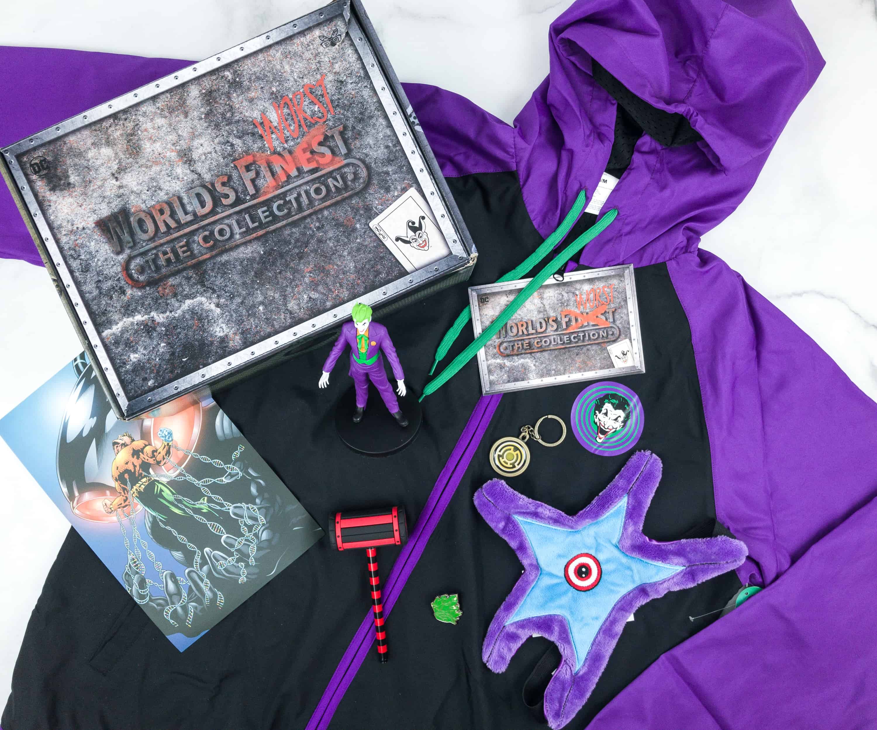 DC Comics World’s Finest: The Collection Fall 2018 Box Review – VILLAINS