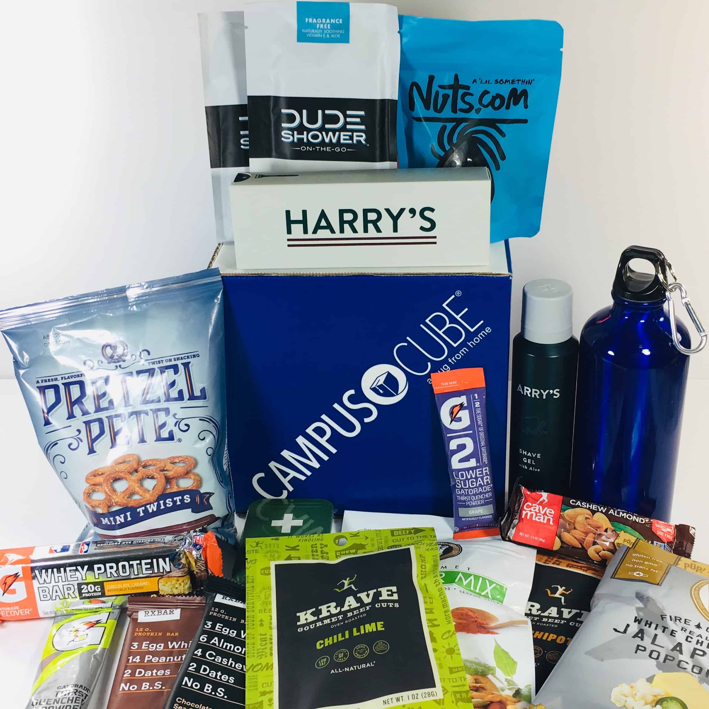 CampusCube College Care Package December 2018 – Guys “Man Cube” Review + Coupon!