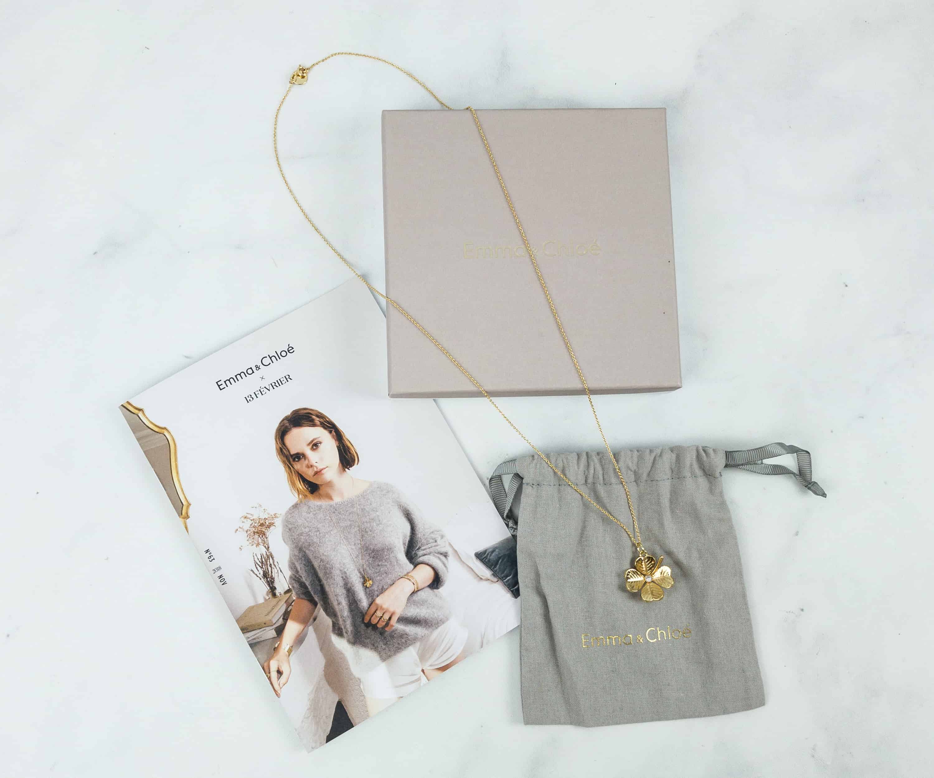 Emma & Chloe Subscription Box Review + Coupon – November 2018