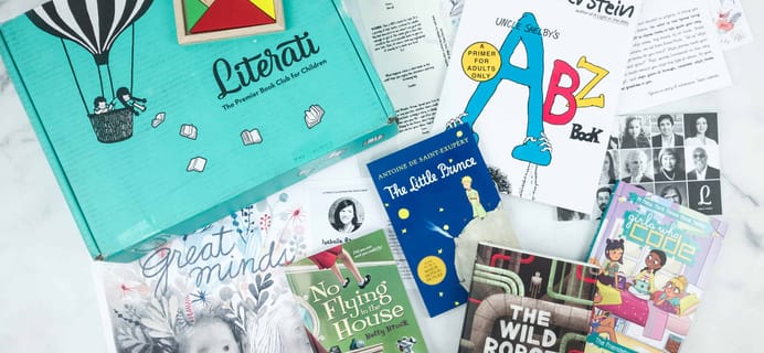 Literati Kids Club Sage Box Review + Coupon – November 2018