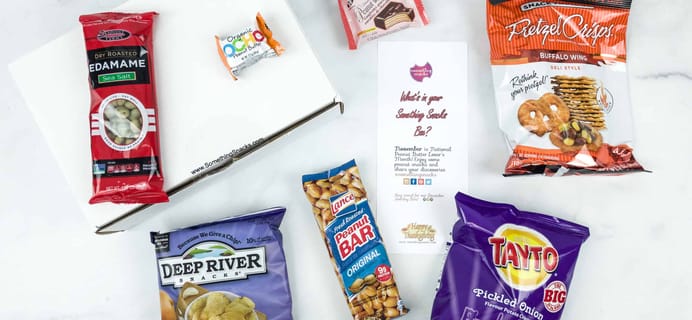 Something Snacks November 2018 Subscription Box Review