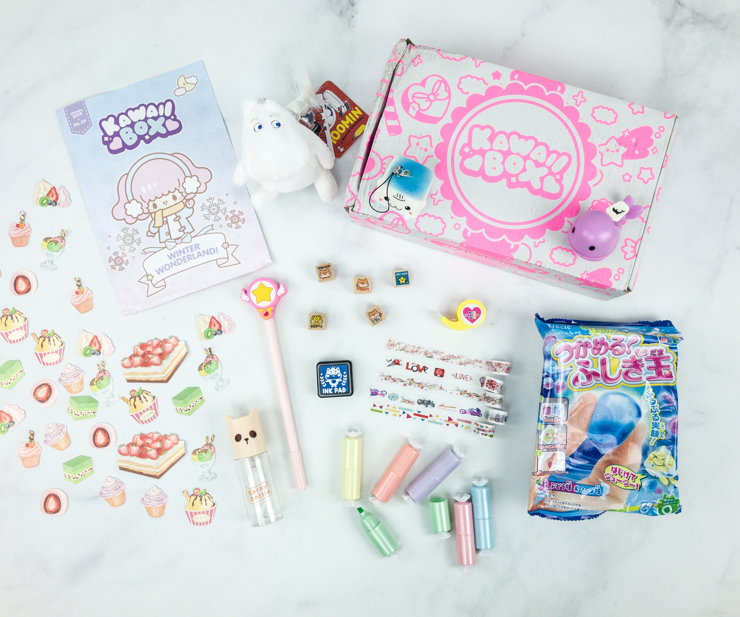 Kawaii Box January 2019 Subscription Box Review