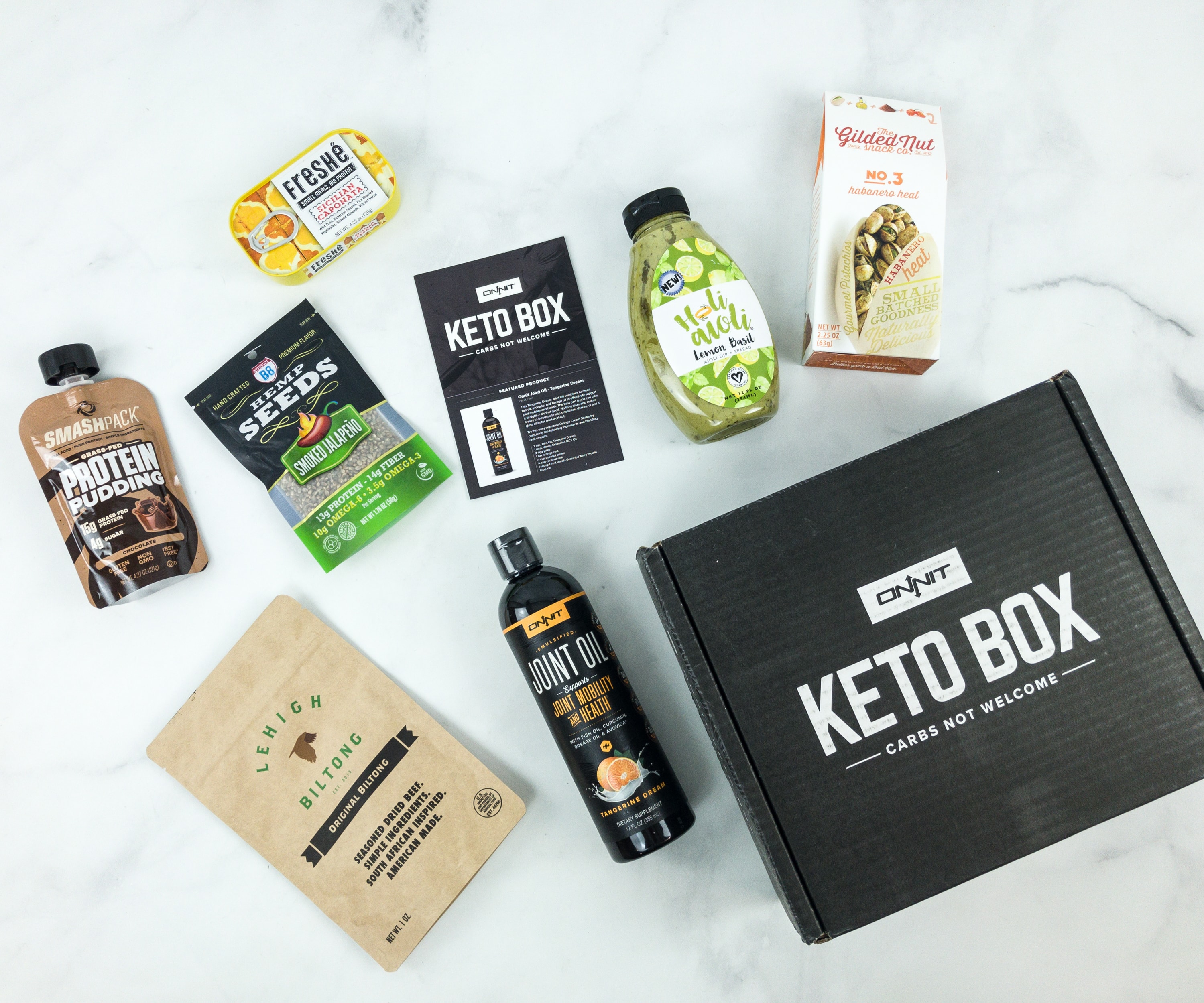 Onnit Keto Box January 2019 Subscription Box Review