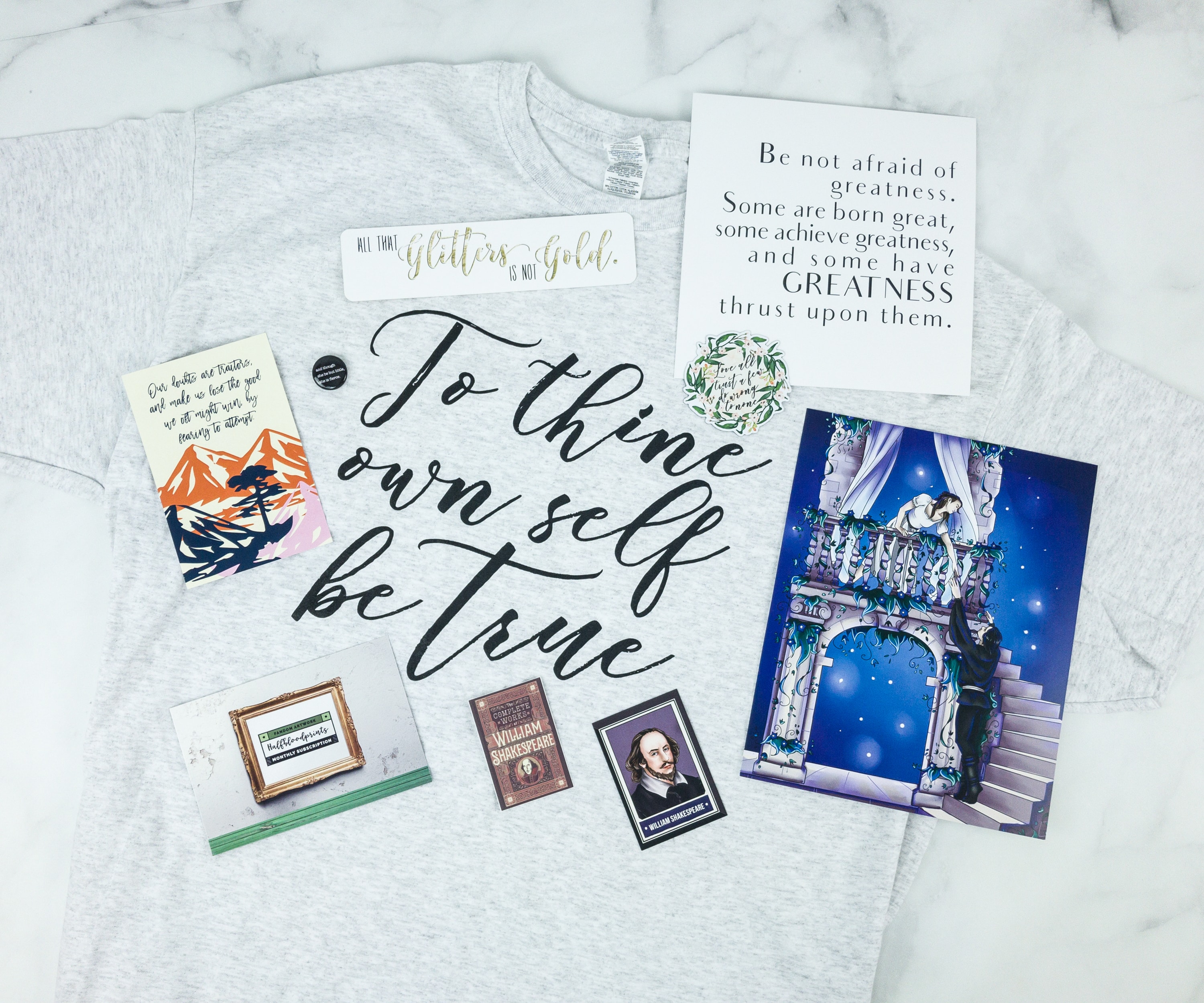 HalfBloodPrints December 2018 Subscription Box Review