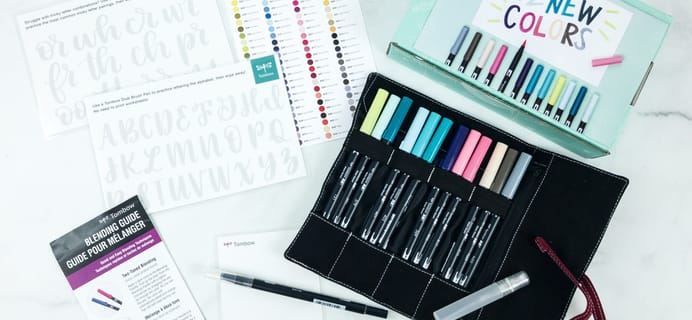 Tombow VIP Club Winter 2018 Box Review