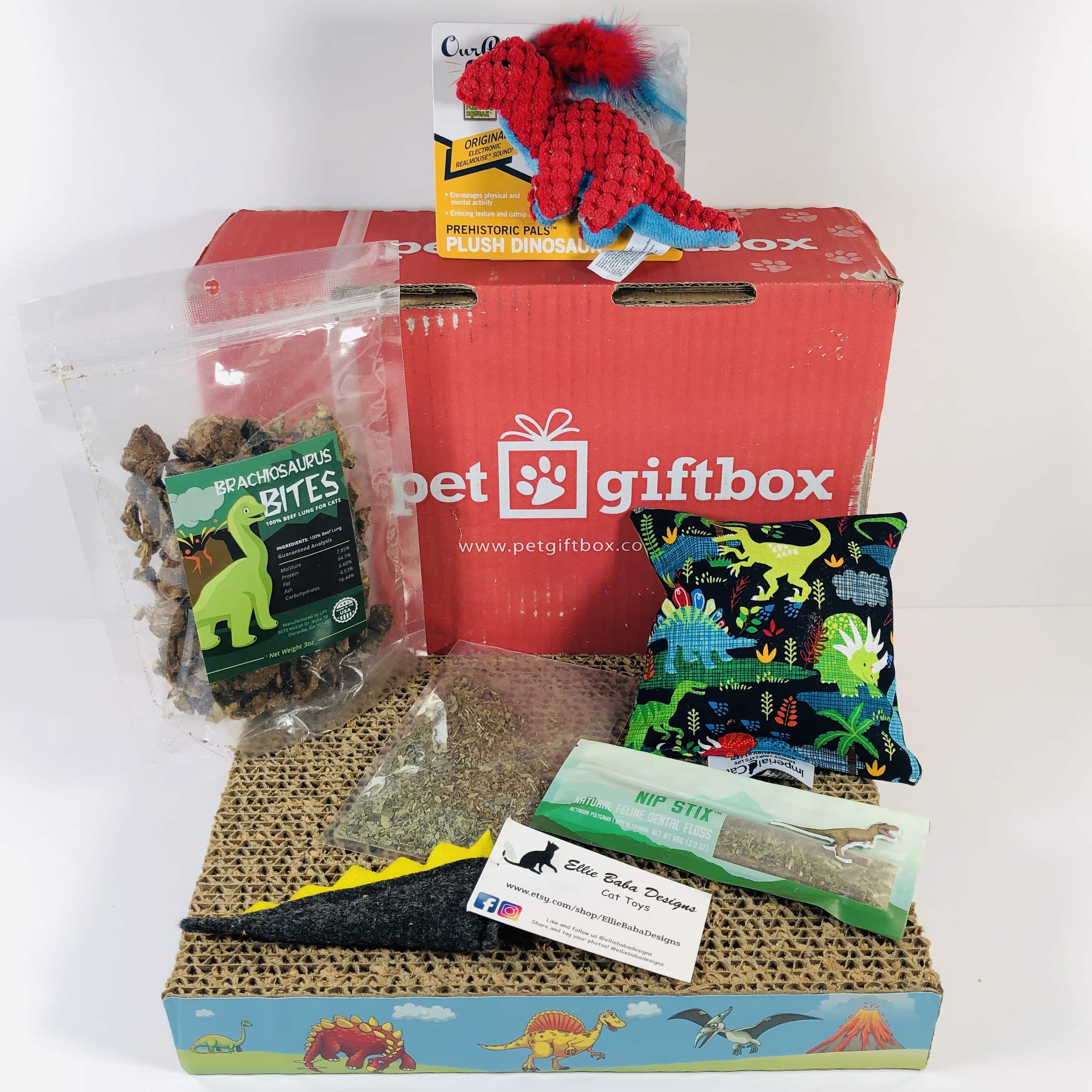 PetGiftBox Cat January 2019 Subscription Box Review + 50% Off Coupon