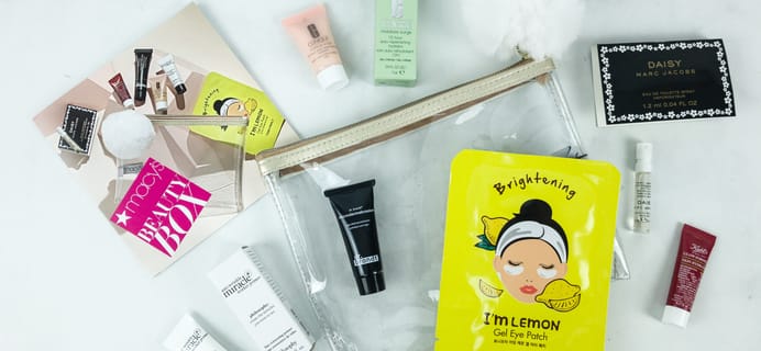 Macy’s Beauty Box January 2019 Subscription Box Review