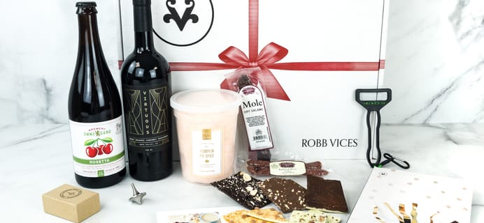 Robb Vices December 2018 Subscription Box Review + Coupon