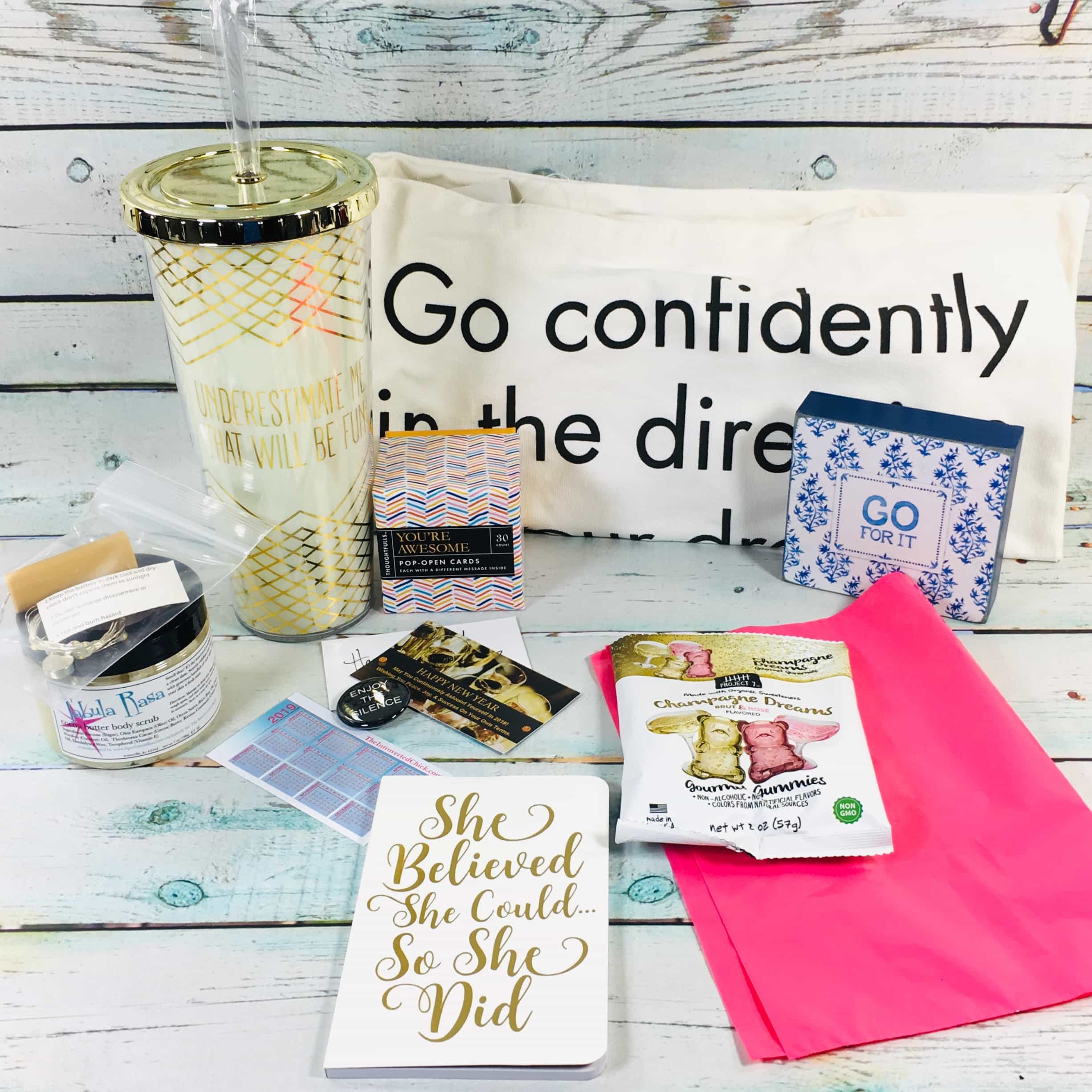 The Introverted Chick January 2019 Subscription Box Review + Coupon