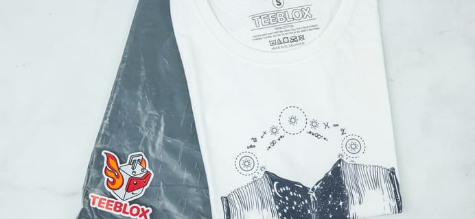 TeeBlox January 2019 Subscription Box Review & Coupon